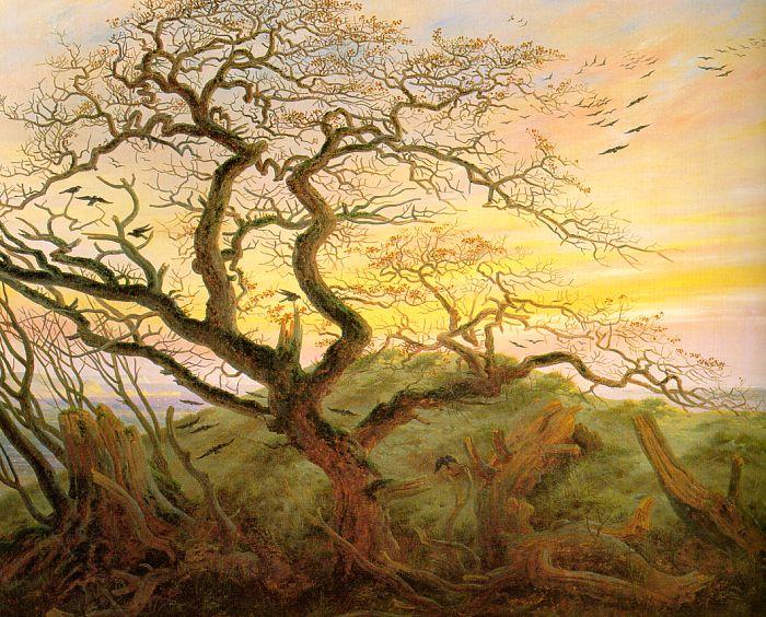 Caspar David Friedrich The Tree of Crows oil painting picture